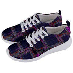 Cad Technology Circuit Board Layout Pattern Men s Lightweight Sports Shoes by Ket1n9