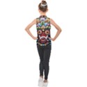 Wood Sculpture Bali Logo Kids  Sleeveless Polo T-Shirt View2