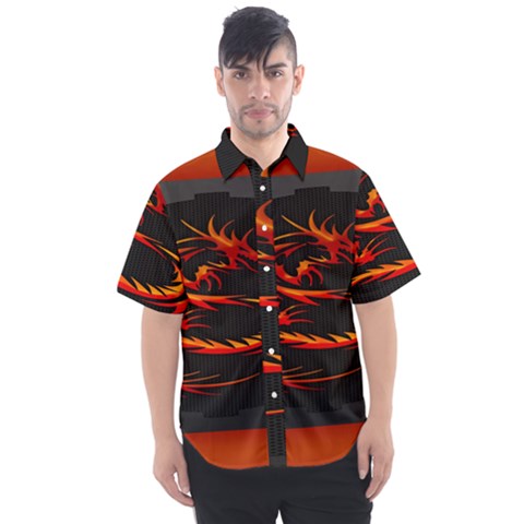 Dragon Men s Short Sleeve Shirt by Ket1n9