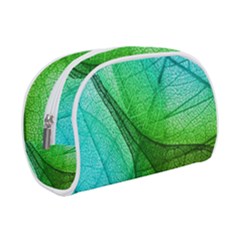 Sunlight Filtering Through Transparent Leaves Green Blue Make Up Case (small) by Ket1n9