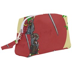 Meme Samurai Artwork Japaneses Wristlet Pouch Bag (large) by Cendanart