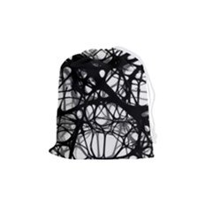 Neurons Brain Cells Brain Structure Drawstring Pouch (medium) by Ket1n9