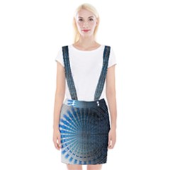 Data Computer Internet Online Braces Suspender Skirt by Ket1n9