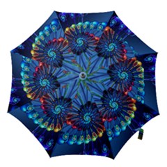 Top Peacock Feathers Hook Handle Umbrellas (medium) by Ket1n9