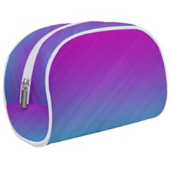 Background Pink Blue Gradient Make Up Case (medium) by Ket1n9