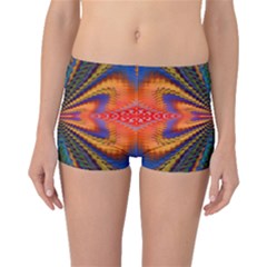 Casanova Abstract Art-colors Cool Druffix Flower Freaky Trippy Boyleg Bikini Bottoms by Ket1n9