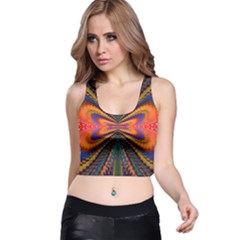 Watermelon Wallpapers  Creative Illustration And Patterns Racer Back Crop Top by Ket1n9