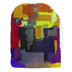 Abstract Vibrant Colour Drawstring Pouch (3xl) by Ket1n9