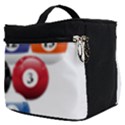 Abstract Vibrant Colour Botany Make Up Travel Bag (Small) View2