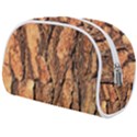 Bark Texture Wood Large Rough Red Wood Outside California Make Up Case (Medium) View2