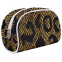 Metallic Snake Skin Pattern Make Up Case (Medium) View1