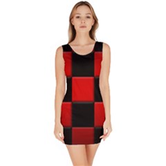 Black And Red Backgrounds- Bodycon Dress by Hannah976