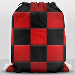 Black And Red Backgrounds- Drawstring Bag (large) by Hannah976