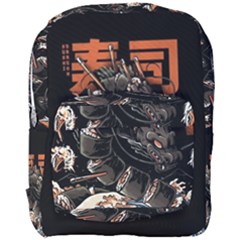Sushi Dragon Japanese Full Print Backpack by Bedest