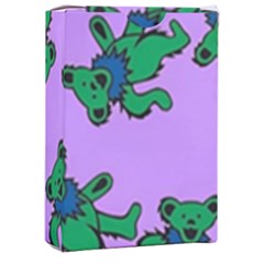 Grateful Dead Bears Playing Cards Single Design (rectangle) With Custom Box by Cendanart