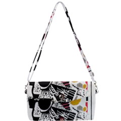 You Wanna Know The Real Me? Removable Strap Clutch Bag by essentialimage