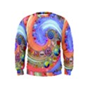 Swirl Vortex Emoji Cyclone Motion Kids  Sweatshirt View1