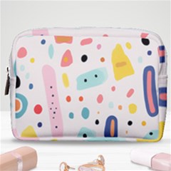 Abstract Seamless Colorful Pattern Make Up Pouch (medium) by Ndabl3x