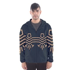 Eagle Bird Men s Hooded Windbreaker by Cendanart