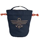 Eagle Bird Drawstring Bucket Bag View1