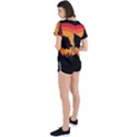 Forest Bear Silhouette Sunset Open Back Sport T-Shirt View2