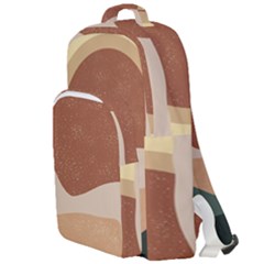 Sunrise Sunset Desert Wall Art Double Compartment Backpack by Bedest