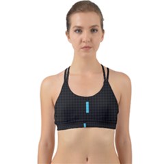 Tetris Game Back Web Sports Bra by Cendanart