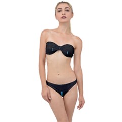 Tetris Game Classic Bandeau Bikini Set by Cendanart