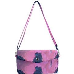 Beeple Astronaut Spacesuit 3d Digital Art Artwork Jungle Removable Strap Clutch Bag by Cendanart