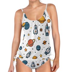 Set Cartoon Symbol Pattern Tankini Set by Bedest