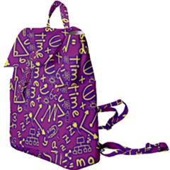 Background Doodles Math Buckle Everyday Backpack by Bedest