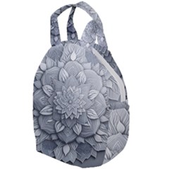 Flower Ornament Graphic Ornate Travel Backpack by Bedest
