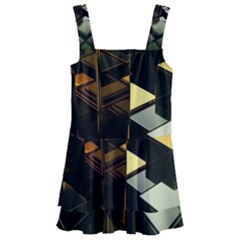 Abstract Shiny Pattern Kids  Layered Skirt Swimsuit by Grandong