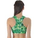 Clover Puzzles Shamrock Handraw Sports Bra View2