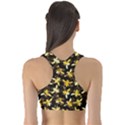 Bee Honeycombs Black & Yellow Honey Insect Racerback Top Sport Bra View2