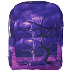Forest Night Sky Clouds Mystical Full Print Backpack by Bedest