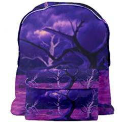 Forest Night Sky Clouds Mystical Giant Full Print Backpack by Bedest