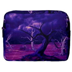 Forest Night Sky Clouds Mystical Make Up Pouch (large) by Bedest