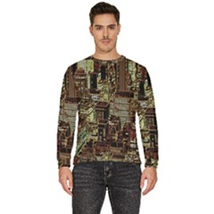 Photo New York City Skyscrapers Men s Fleece Sweatshirt by Cendanart