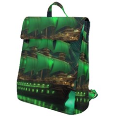 Ship Sailing Flap Top Backpack by Proyonanggan