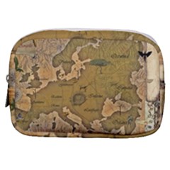 Map Geography Travel Global Make Up Pouch (small) by Proyonanggan