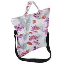 Flawer Fold Over Handle Tote Bag by saad11