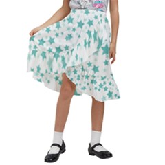 Cartoon-stars-pictures-basemap-ae0c014bb4b03de3e34b4954f53b07a1 Kids  Ruffle Flared Wrap Midi Skirt by saad11