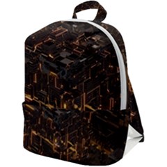 Cube Forma Glow 3d Volume Zip Up Backpack by Bedest