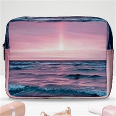 Sunset Ocean Beach Catcher Dream Evening Night Sunset Make Up Pouch (large) by Cemarart