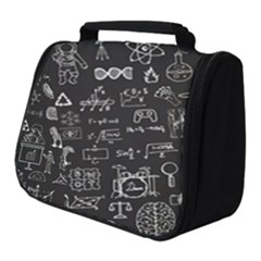 Doodle Art Chemistry Art Full Print Travel Pouch (small) by Cemarart