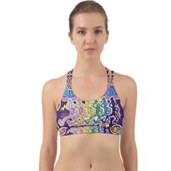 Grateful Dead Back Web Sports Bra by Cemarart