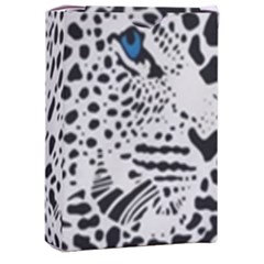 Leopard In Art, Animal, Graphic, Illusion Playing Cards Single Design (rectangle) With Custom Box by nateshop