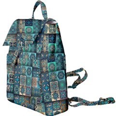 Texture Pattern Abstract Colorful Digital Art Buckle Everyday Backpack by Ndabl3x