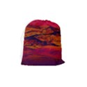 Time Wind Polishpattern Architecture Building City Cityscape Nature Pop-art Pop Surrealism  Retrowave Drawstring Pouch (Medium) View2